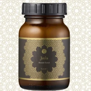 Kayori showerscrub Thermen Collectie Jadu glas 250ml