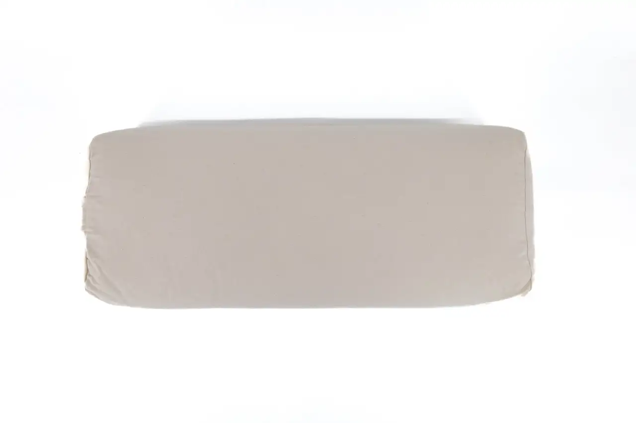 ZENZES® rechthoekige bolster 60x25x15cm ecru - Afbeelding 2
