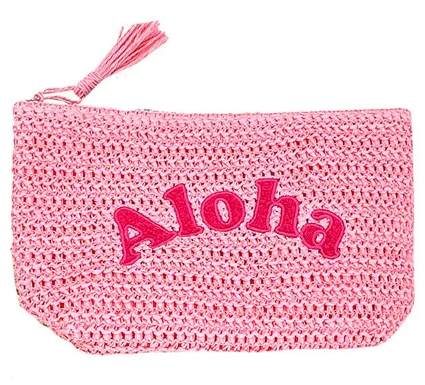 Linea Sogno make-up bag Aloha rosa