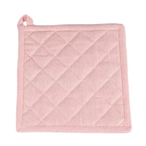 Linen en More pannenlap Nena peach 20x20cm
