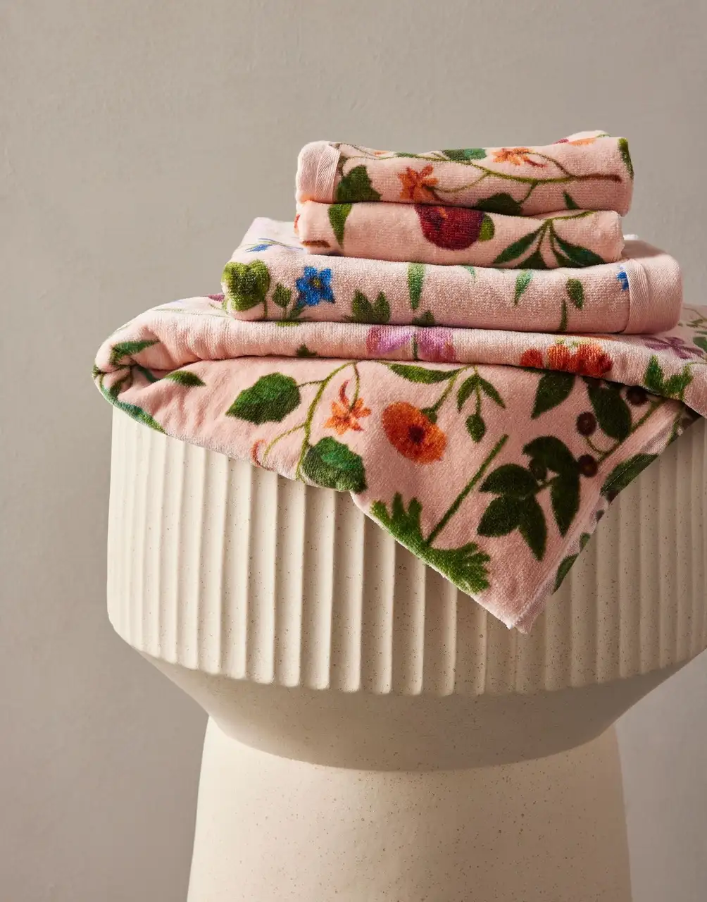 Essenza handdoek Marigold evening rose 70x140cm - Afbeelding 2