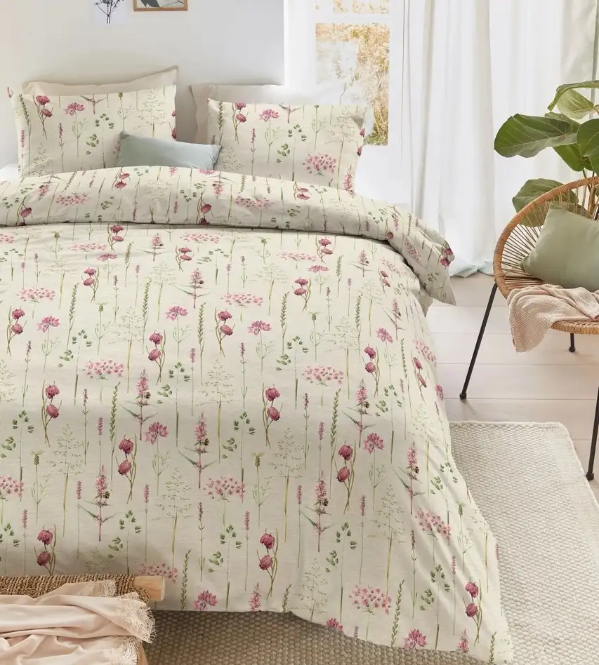 Marjolein Bastin dekbedovertrek Wild Whimsy multi - 2-persoons 200x200/220cm + 2 slopen