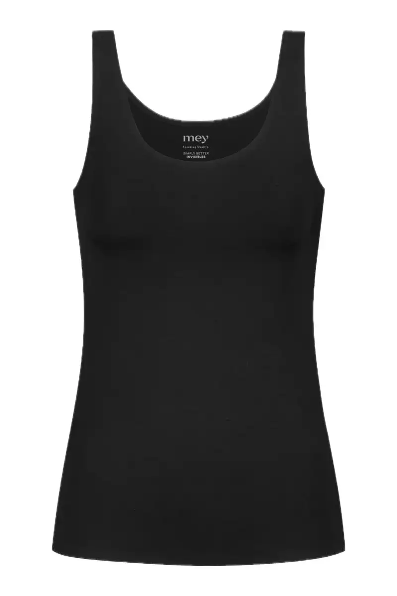 Mey dames hemd Simply Better Invisibles zwart 1110050 - M