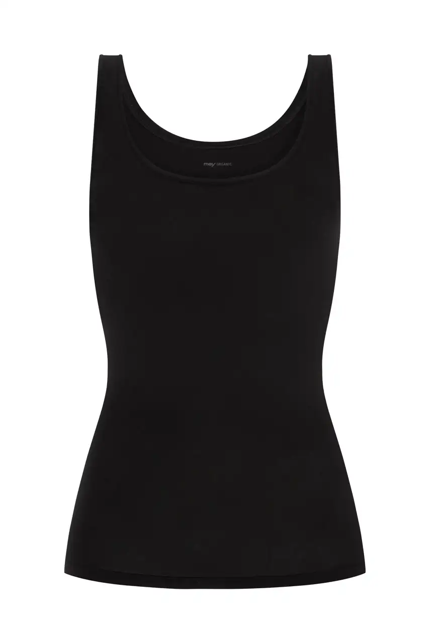 Mey dames hemd Superfine Organic zwart 25816 - 44