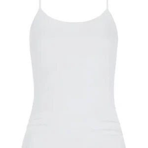 Mey dames spaghetti hemd Emotion wit 55201 - 44
