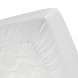 Molton stretch hoeslaken multifit matrasbeschermer 80/90x200/220