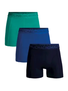 MuchachoMalo boxershort 3-pack blue blue green - 4 (S)