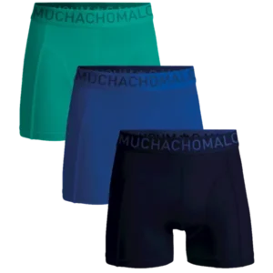 MuchachoMalo boxershort 3-pack blue blue green - 4 (S)