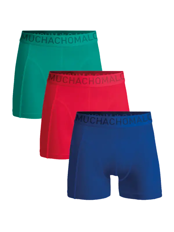 MuchachoMalo boxershort 3-pack blue red green - 4 (S)