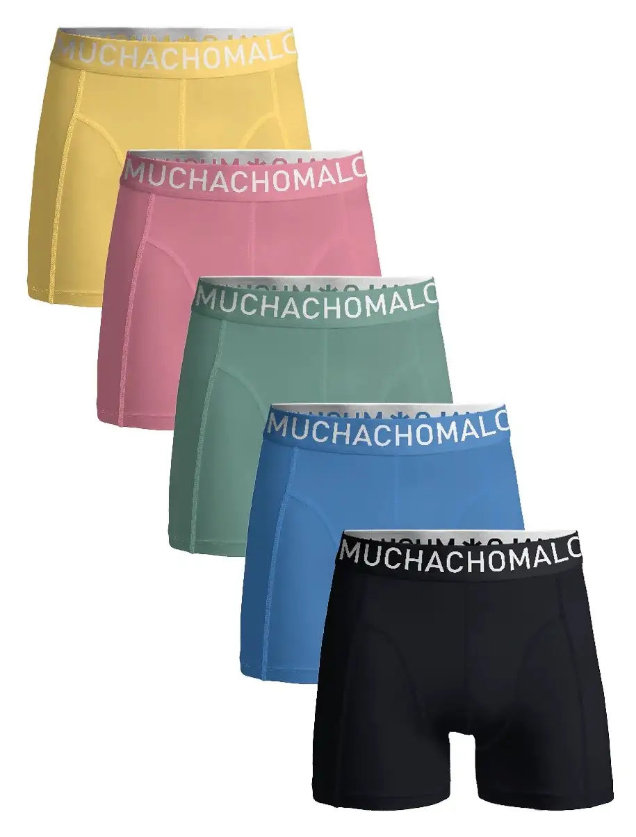 Muchachomalo Boxershort LCSolid-165 Hello Sunshine 5-pack - 8 (XXL)