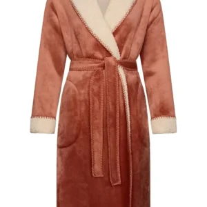 Pastunette dames badjas 171252-206-1 brown - XXL