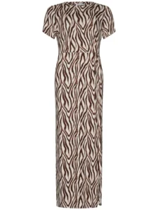 Pastunette dames beachdress dark brown 311251-324-1 - 44