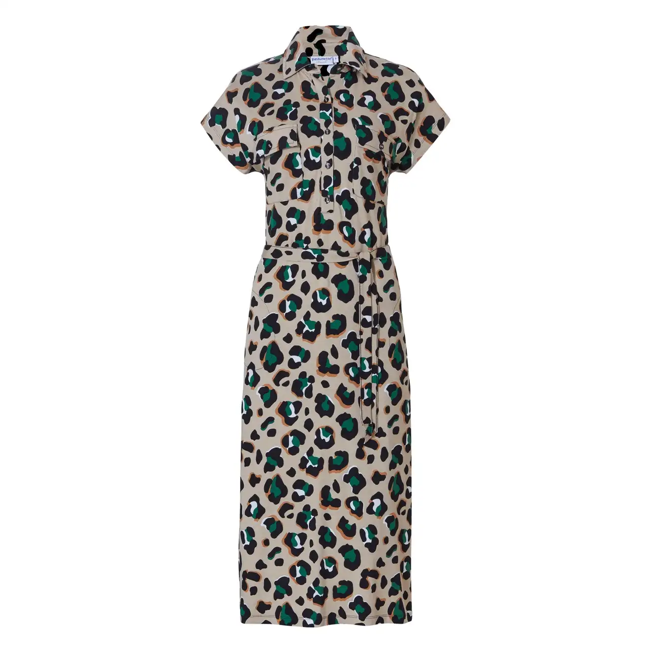 Pastunette dames beachdress light brown 16231-220-4 - 38