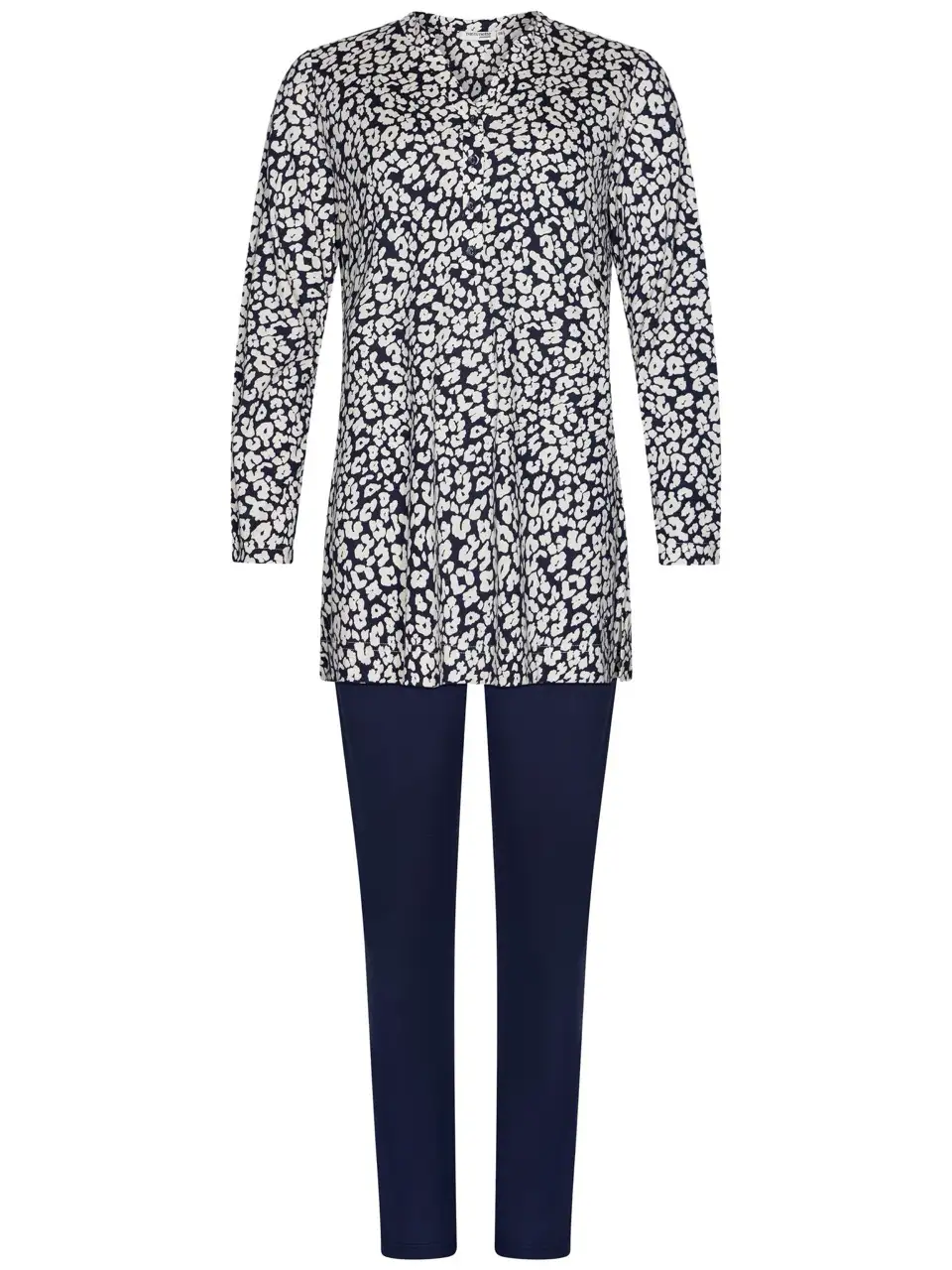 Pastunette dames pyjama 121252-212-1 dark blue - 46