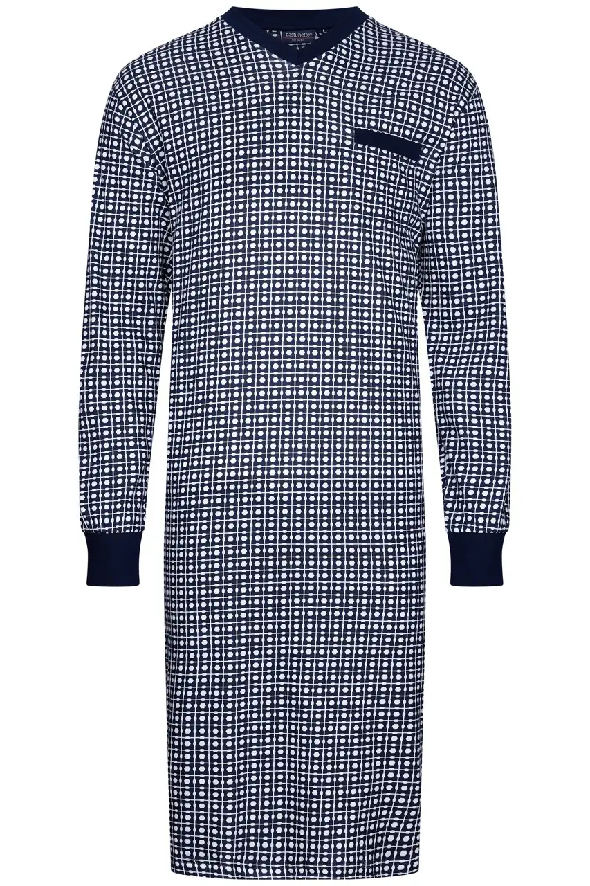 Pastunette heren nachthemd dark blue 13242-600-2 - 4 (S)