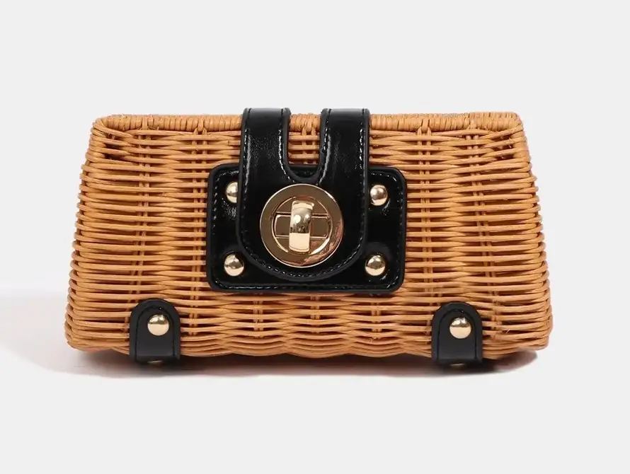 Pia Rossini Lulu Clutch tas black 20x10cm