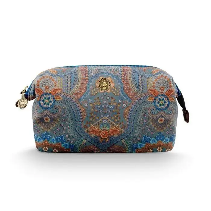 PiP Studio cosmetic purse Cooper medium Jabali blue