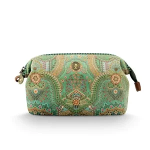 PiP Studio cosmetic purse Cooper medium Jabali green