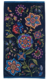 PiP studio strandlaken Viva la Vida dark blue 100x180cm