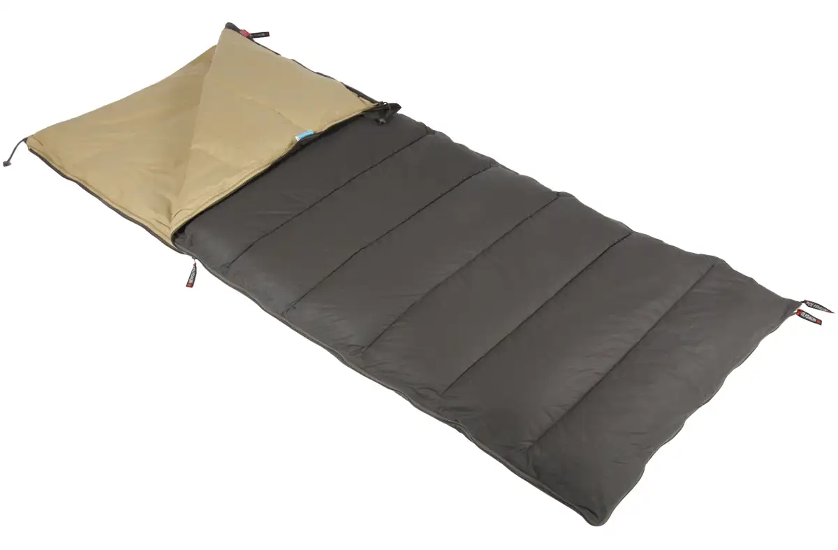 Polydaun slaapzak Stern (antraciet, 85x210cm)