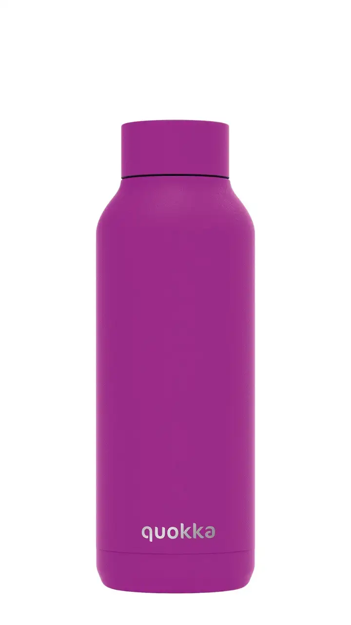Quokka drinkfles RVS Solid Purple 510 ml
