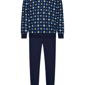Robson heren pyjama dark blue 122252-810-1 - 48