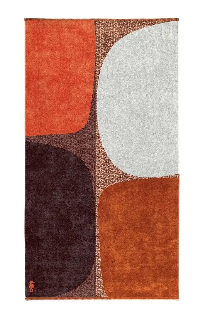 Seahorse strandlaken Stones brown 100x180cm