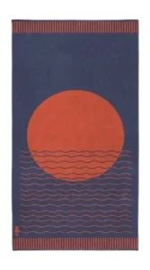 Seahorse strandlaken Sunny Waves blue 100x180cm