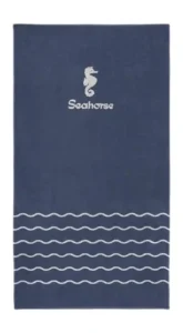 Seahorse strandlaken Waves blue 100x180cm