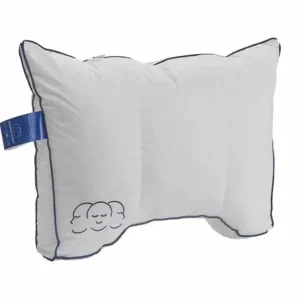 Silvana hoofdkussen Comfort Travel blauw beetje stevig