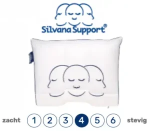 Silvana hoofdkussen Support Fluorine (beetje stevig)