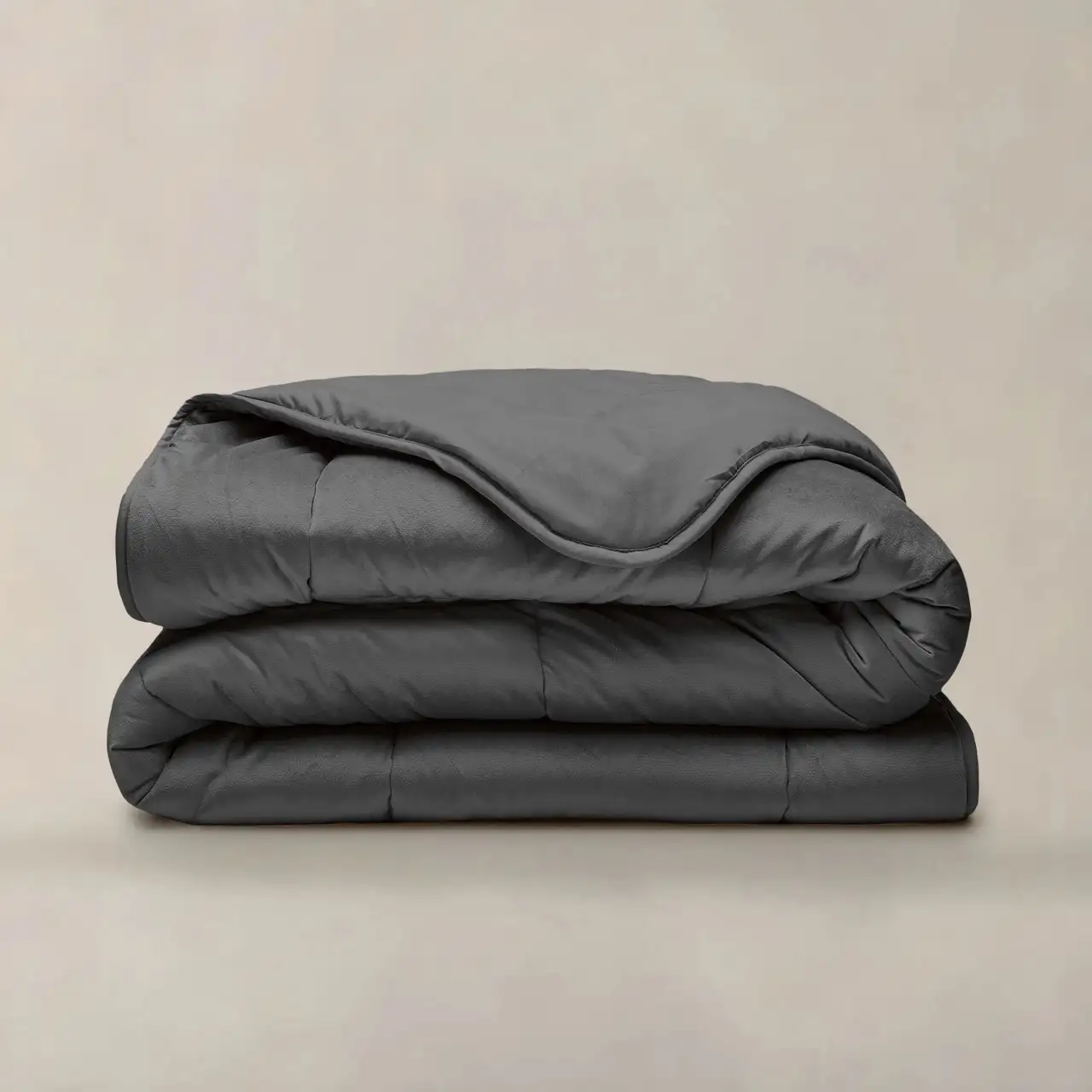 Sleeptime Lazy Velvet dekbed 2 in1 antraciet - 240x200