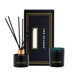 Ted Sparks Giftset Candle & Diffuser bamboo - peony