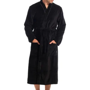 Ten Cate badjas Basics black-grey - L