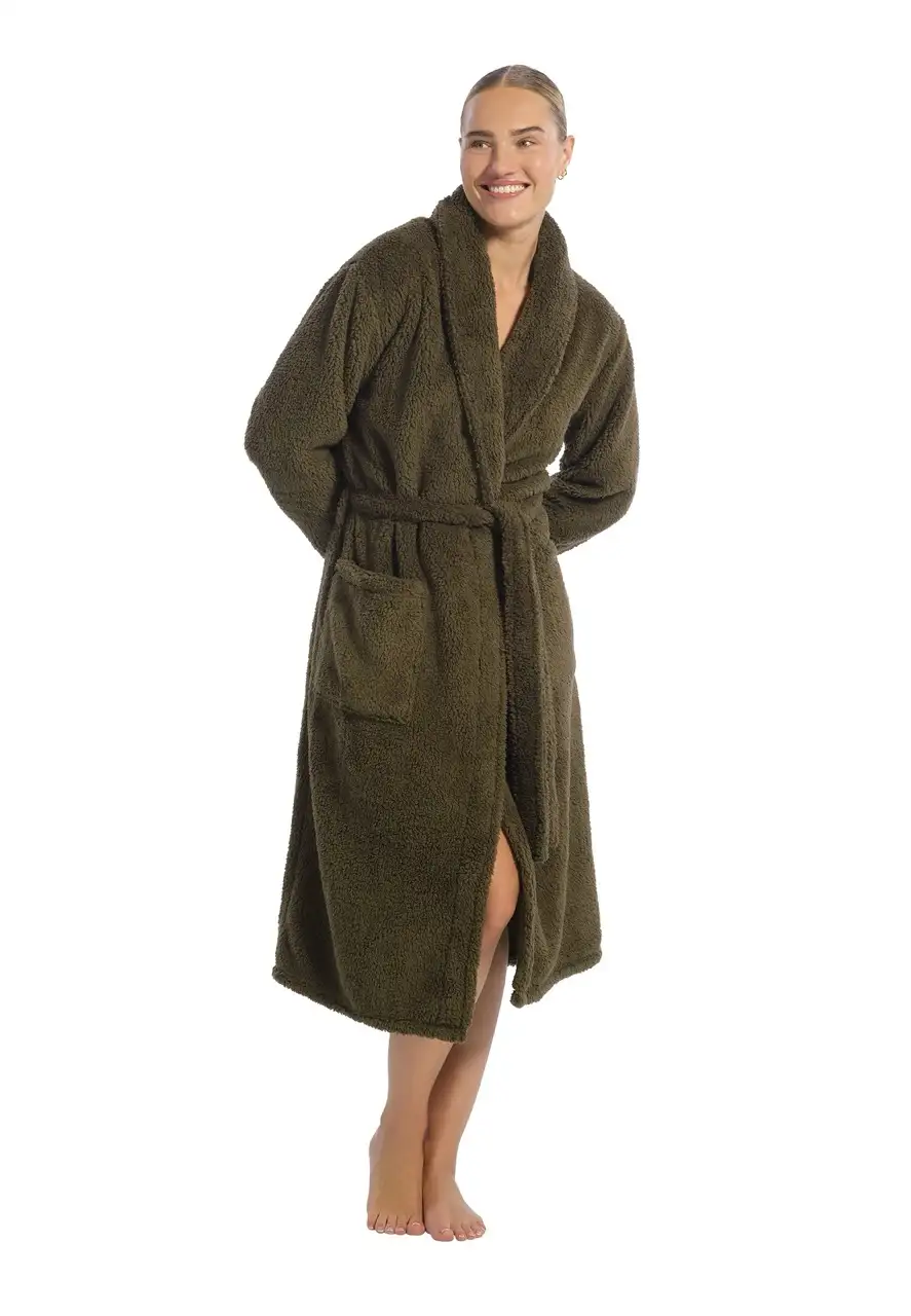 Ten Cate badjas Basics forest mist - XL