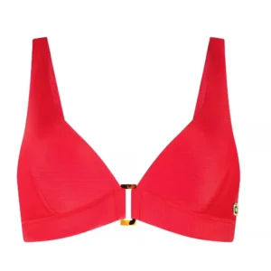 Ten Cate bikini top triangle buckle push-up bright red - 42C