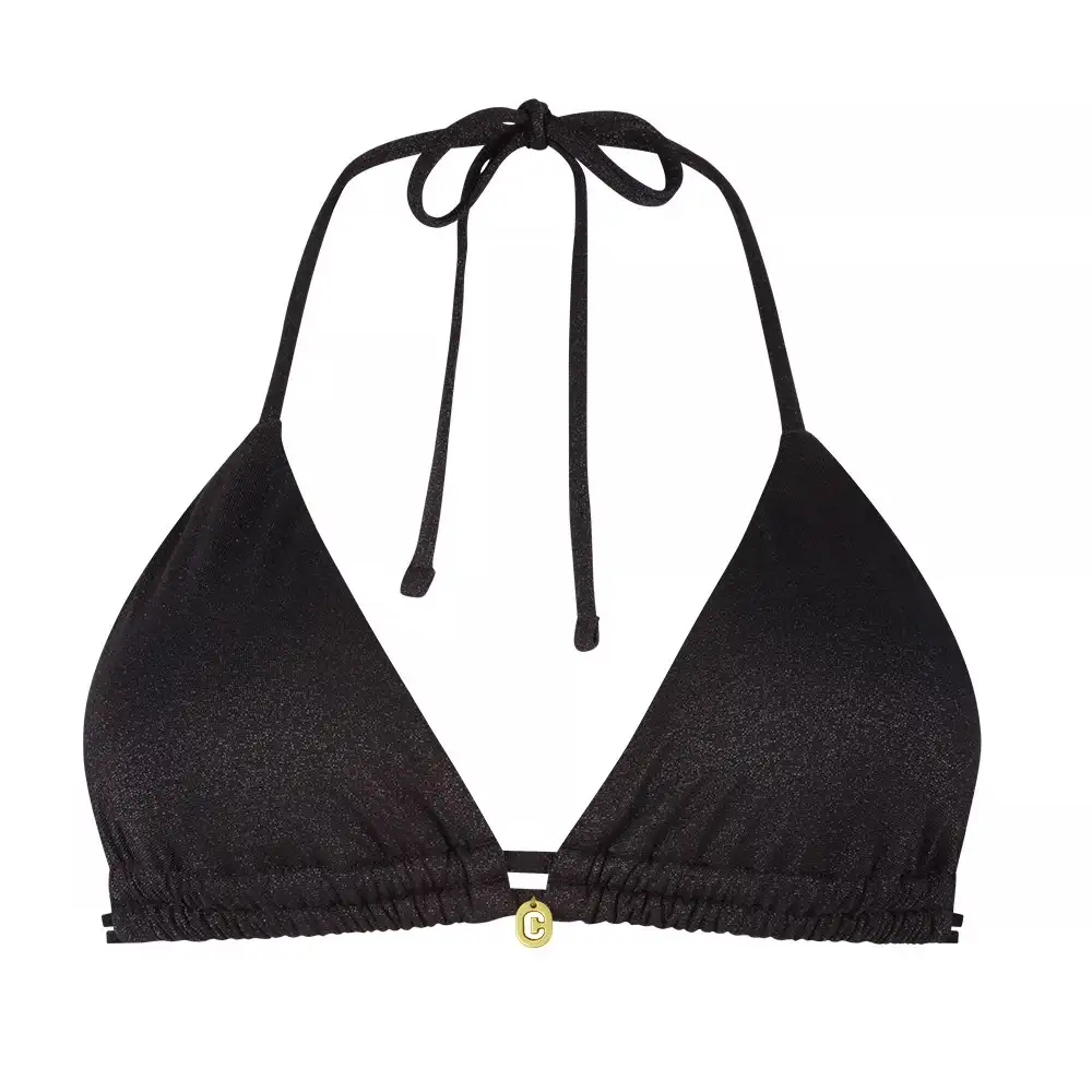 Ten Cate bikini top triangle removable padding black - 42