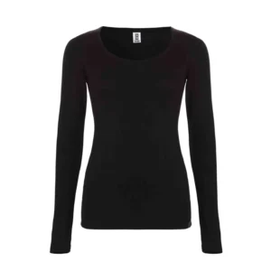Ten Cate Thermo Women shirt  lange mouw zwart - M