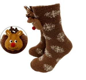 Textino huissokken Funny Reindeer onesize