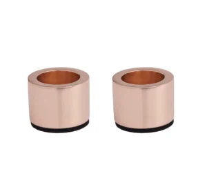 Uyuni kaarsenhouder Light rose gold 2-pack