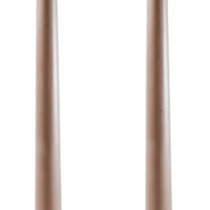 Uyuni led-kaars diner 2,3 x 25cm sandstone 2pack