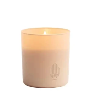 Uyuni led-kaars Glass Candle 9,2 x 10,2cm beige