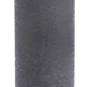 Uyuni led-kaars Melted 7,8 x 20cm grey