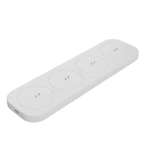 Uyuni oplaadstation waxinelichtjes 21x6cm white