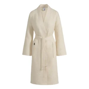 Vandyck badjas Biarritz cream tan - XS