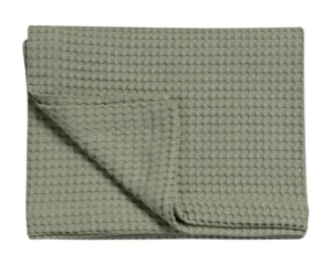 Vandyck HOME PIQUE wafel bedsprei light olive - 160x250