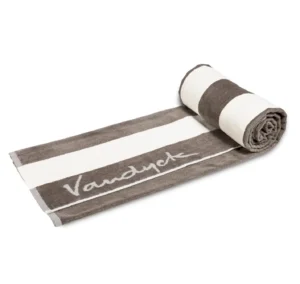 Vandyck strandlaken Palma Beach 100x200cm urban taupe