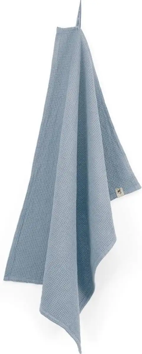 Walra keukendoek Dry with Cubes jeans 50x70cm