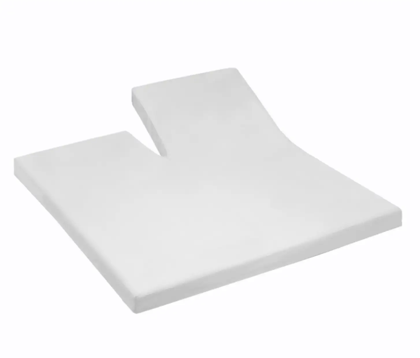 Waterdicht hoeslaken voor splittopper 1 split badstof - PU 160x210