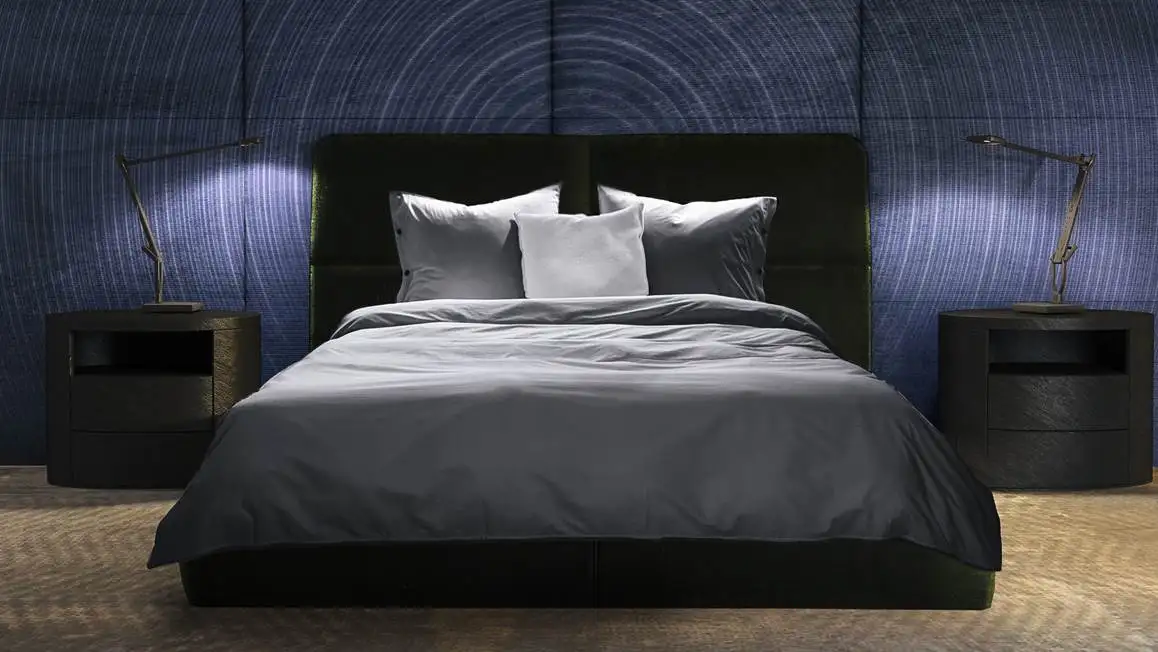 Yellow dekbedovertrek Percale (steel grey) - 1-persoons 140x200/220cm + 1 sloop